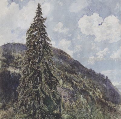 奥地利风景与建筑水彩画家鲁道夫·冯·奥特作品赏！ - 图画吧TUHUABA