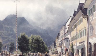 奥地利风景与建筑水彩画家鲁道夫·冯·奥特作品赏！ - 图画吧TUHUABA