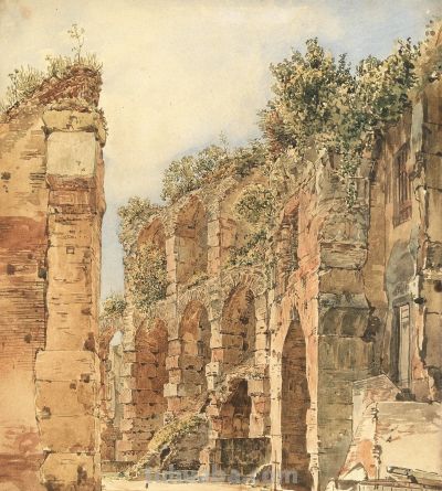 奥地利风景与建筑水彩画家鲁道夫·冯·奥特作品赏！ - 图画吧TUHUABA