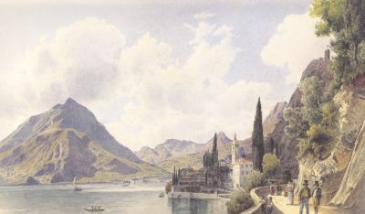 奥地利风景与建筑水彩画家鲁道夫·冯·奥特作品赏！ - 图画吧TUHUABA