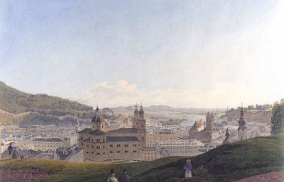 奥地利风景与建筑水彩画家鲁道夫·冯·奥特作品赏！ - 图画吧TUHUABA