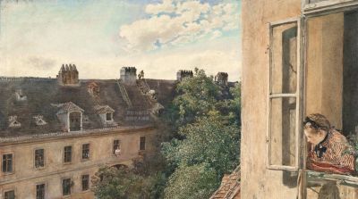 奥地利风景与建筑水彩画家鲁道夫·冯·奥特作品赏！ - 图画吧TUHUABA