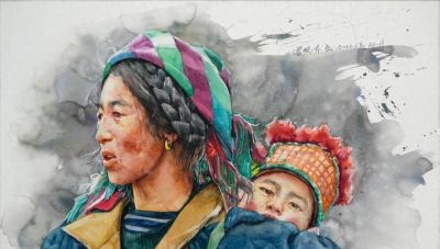 冯晓东·水彩人物画 | 质朴中藏着热烈，沉静里透着倔强 - 今日头条