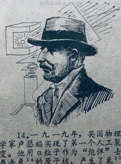 八十年代科学知识连环画《原子能通俗图说》 - 图画吧TUHUABA