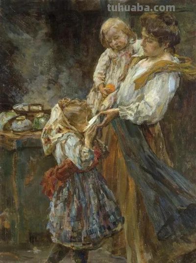 威尼斯画派绘画｜意大利画家米勒西油画作品欣赏 - 图画吧TUHUABA