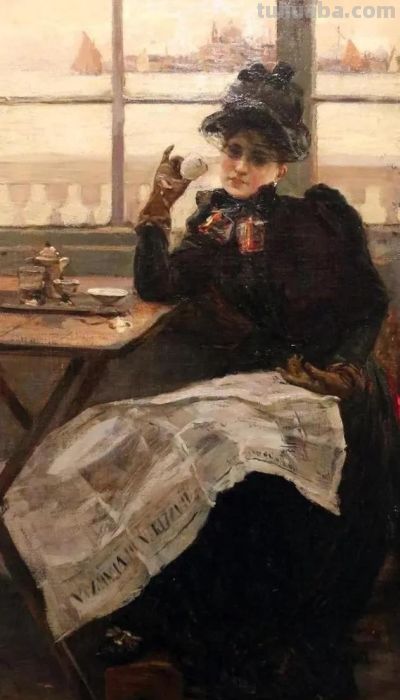 威尼斯画派绘画｜意大利画家米勒西油画作品欣赏 - 图画吧TUHUABA