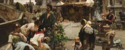 威尼斯画派绘画｜意大利画家米勒西油画作品欣赏 - 图画吧TUHUABA