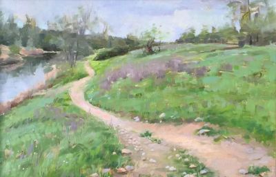 印度女画家Suchitra Bhosle油画作品选 - 图画吧TUHUABA