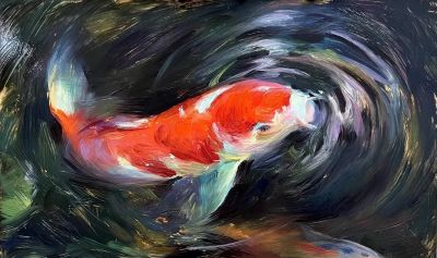 印度女画家Suchitra Bhosle油画作品选 - 图画吧TUHUABA