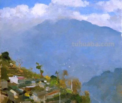 现实主义画家，冉茂芹先生扎实的油画作品 - 图画吧TUHUABA