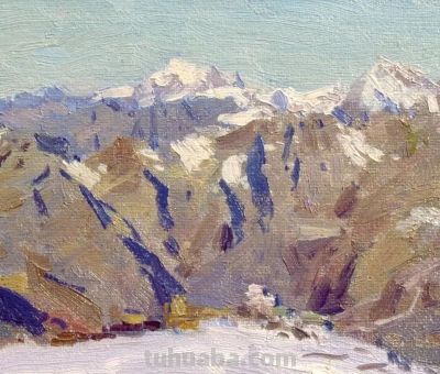 现实主义画家，冉茂芹先生扎实的油画作品 - 图画吧TUHUABA