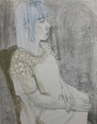 神色、动作、气质丨西安美院造型艺术部素描作品欣赏 - 图画吧TUHUABA