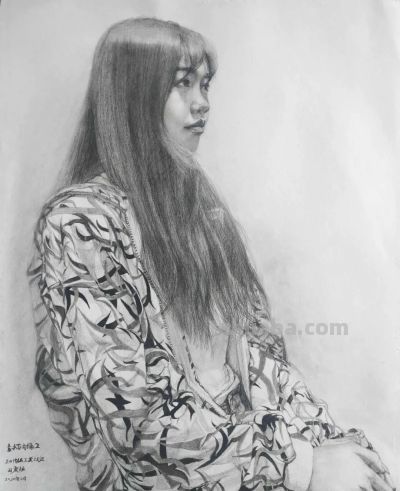 神色、动作、气质丨西安美院造型艺术部素描作品欣赏 - 图画吧TUHUABA