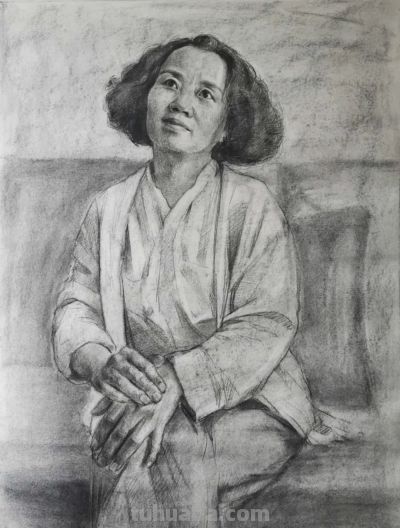 神色、动作、气质丨西安美院造型艺术部素描作品欣赏 - 图画吧TUHUABA