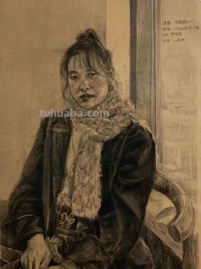 神色、动作、气质丨西安美院造型艺术部素描作品欣赏 - 图画吧TUHUABA