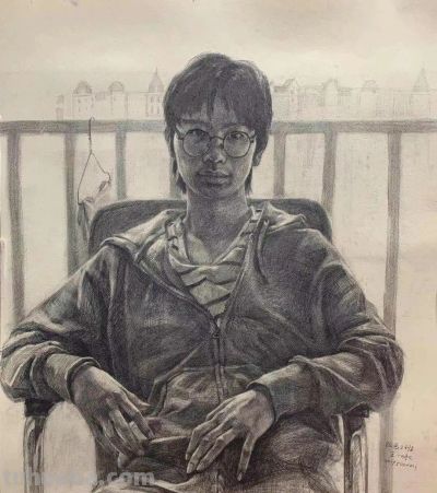 神色、动作、气质丨西安美院造型艺术部素描作品欣赏 - 图画吧TUHUABA