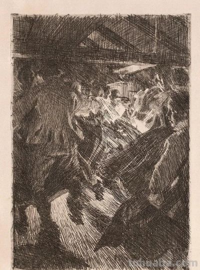 大师素描，就是高级，佐恩作品赏 - 图画吧TUHUABA