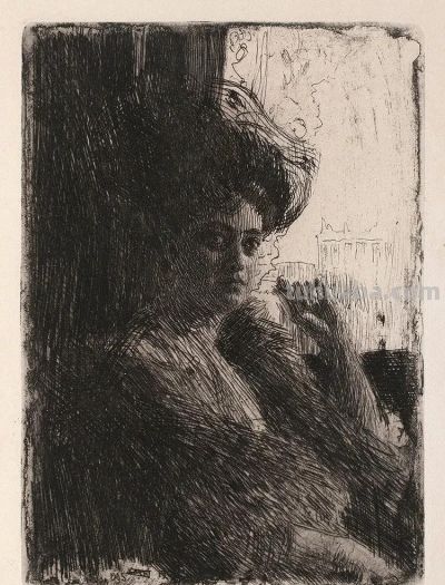 大师素描，就是高级，佐恩作品赏 - 图画吧TUHUABA