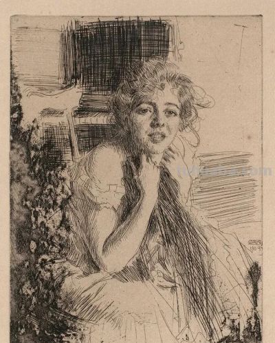 大师素描，就是高级，佐恩作品赏 - 图画吧TUHUABA