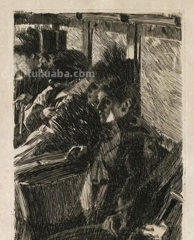 大师素描，就是高级，佐恩作品赏 - 图画吧TUHUABA