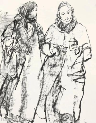 这才算是有灵魂的速写作品，高手啊！ - 图画吧TUHUABA