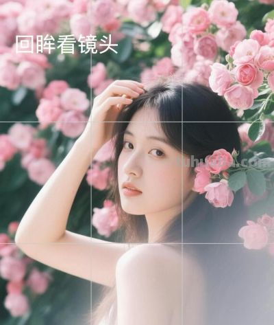 花树/花墙底下如何拍照？9个拍照姿势，拍出好看的人像照 - 图画吧TUHUABA