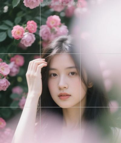 花树/花墙底下如何拍照？9个拍照姿势，拍出好看的人像照 - 图画吧TUHUABA