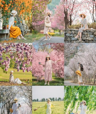 春景人像太美了！8个姿势+技巧，高级漂亮不落俗，诗意浪漫有意境 - 今日头条