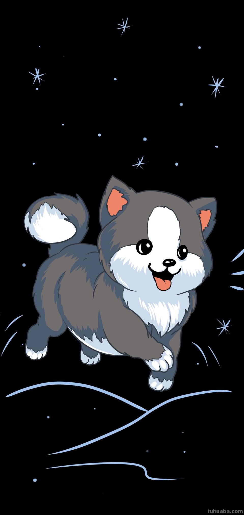 换壁纸啦：一组有趣的动漫风锁屏壁纸来咯 - 图画吧TUHUABA