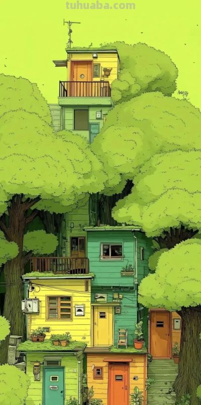 宫崎骏动漫壁纸｜每一帧都是春日的气息 - 图画吧TUHUABA