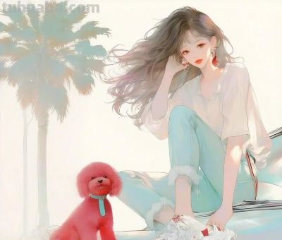 天啦｜这组动漫头像也太春天了 - 图画吧TUHUABA