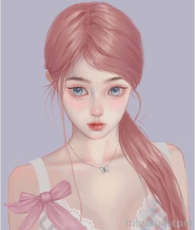 不同造型的少女插画，手绘里的人物好有故事感，每幅都想当头像 - 图画吧TUHUABA