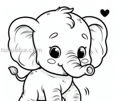 可爱的小动物简笔画线稿，收藏备用 - 今日头条