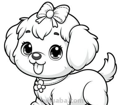 可爱的小动物简笔画线稿，收藏备用 - 图画吧TUHUABA