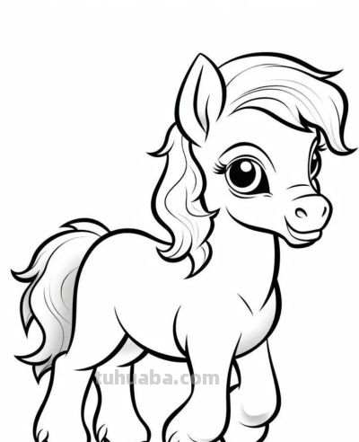 可爱的小动物简笔画线稿，收藏备用 - 图画吧TUHUABA