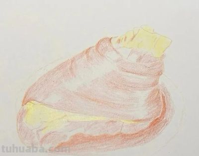 彩铅画—-肘子 - 图画吧TUHUABA