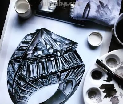 他用水彩和彩铅画的宝石，逼真到你想嫁！ - 图画吧TUHUABA