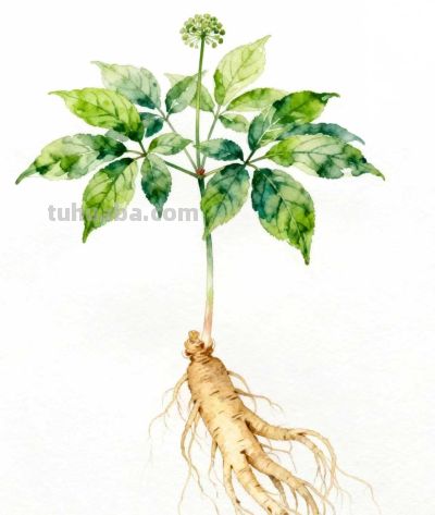 水彩画｜人参 - 图画吧TUHUABA