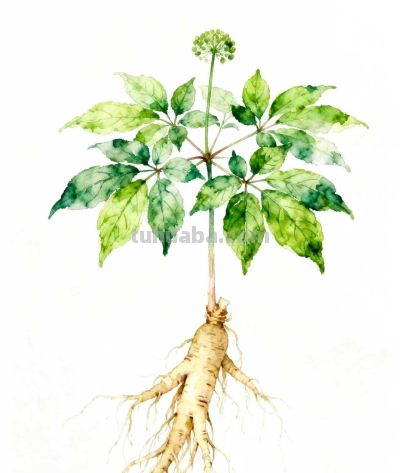 水彩画｜人参 - 图画吧TUHUABA