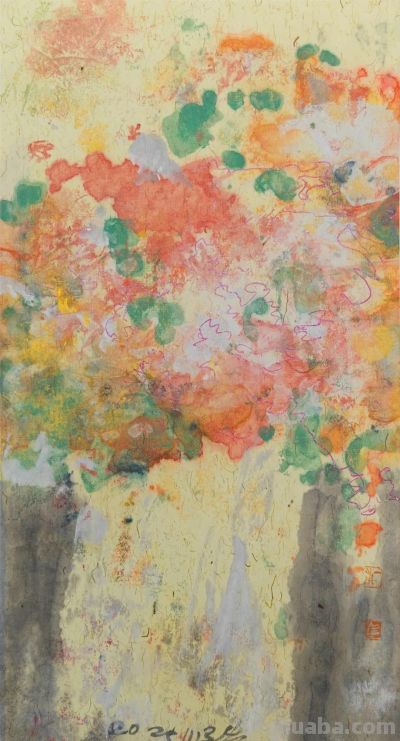云章新梦丨马顺先静物花卉重彩作品 - 图画吧TUHUABA