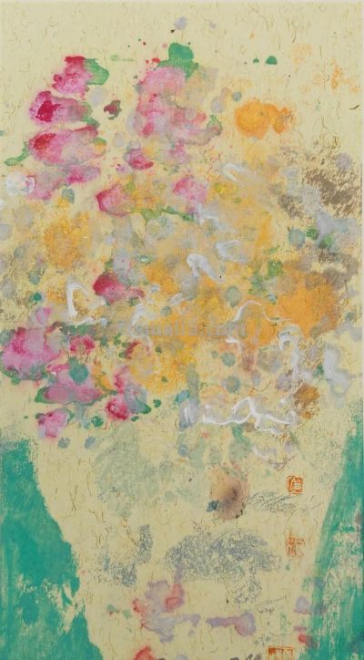 云章新梦丨马顺先静物花卉重彩作品 - 图画吧TUHUABA