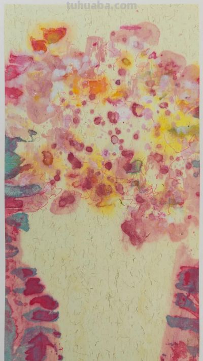 云章新梦丨马顺先静物花卉重彩作品 - 图画吧TUHUABA