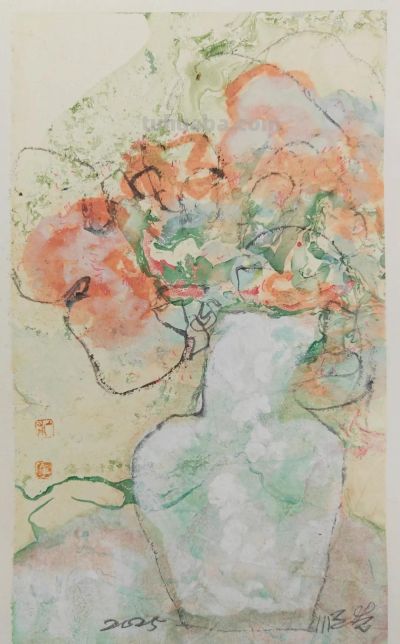 云章新梦丨马顺先静物花卉重彩作品 - 图画吧TUHUABA