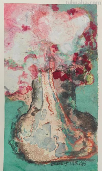 云章新梦丨马顺先静物花卉重彩作品 - 图画吧TUHUABA