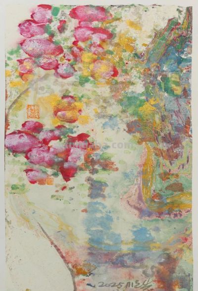 云章新梦丨马顺先静物花卉重彩作品 - 图画吧TUHUABA