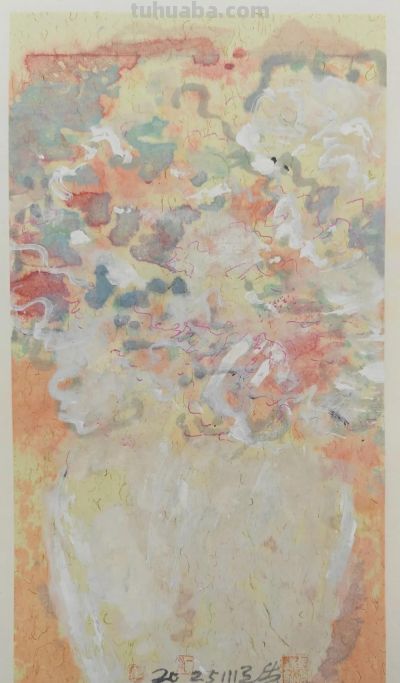 云章新梦丨马顺先静物花卉重彩作品 - 图画吧TUHUABA