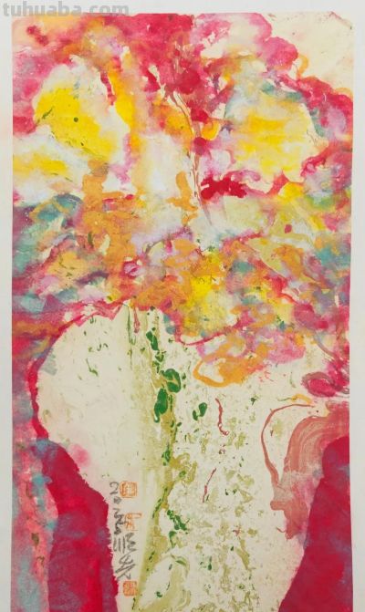 云章新梦丨马顺先静物花卉重彩作品 - 图画吧TUHUABA