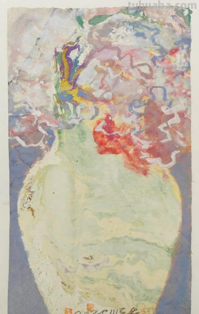 云章新梦丨马顺先静物花卉重彩作品 - 图画吧TUHUABA