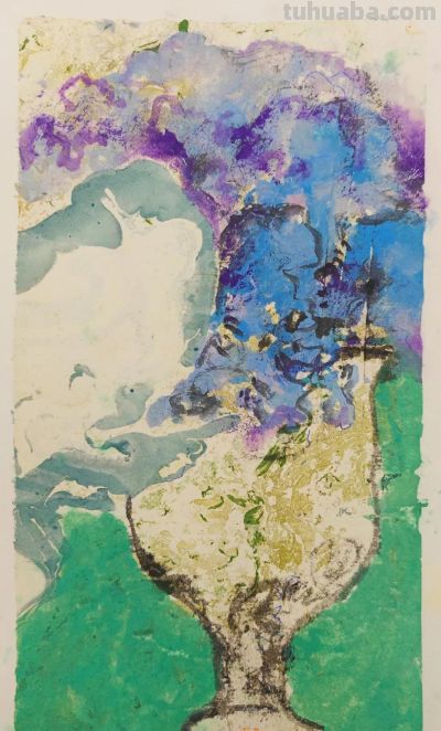 云章新梦丨马顺先静物花卉重彩作品 - 图画吧TUHUABA