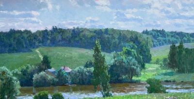 Diana Korobkin风景油画作品选 | 俄罗斯女画家 - 图画吧TUHUABA